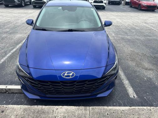Intense Blue 2021 Hyundai ELANTRA SE