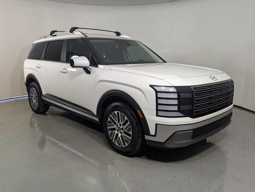 Creamy White Pearl 2026 Hyundai Palisade Hybrid Blue SEL Premium 8P