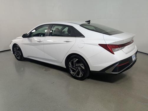 Serenity White 2025 Hyundai ELANTRA SEL
