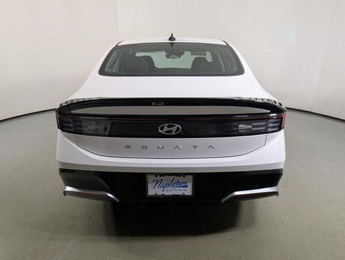 Serenity White 2026 Hyundai SONATA SEL