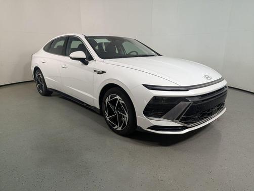 Serenity White 2026 Hyundai SONATA SEL