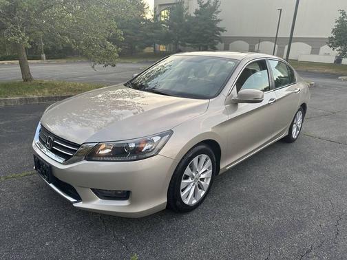 Tan 2015 Honda Accord EX