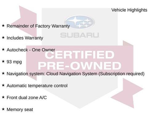 Cosmic White Pearl 2023 Subaru Solterra Limited