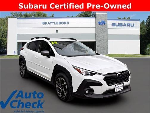 Crystal White Pearl 2024 Subaru Crosstrek Premium