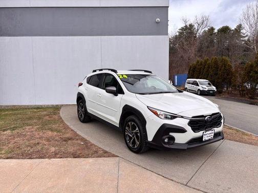 Crystal White Pearl 2024 Subaru Crosstrek Premium