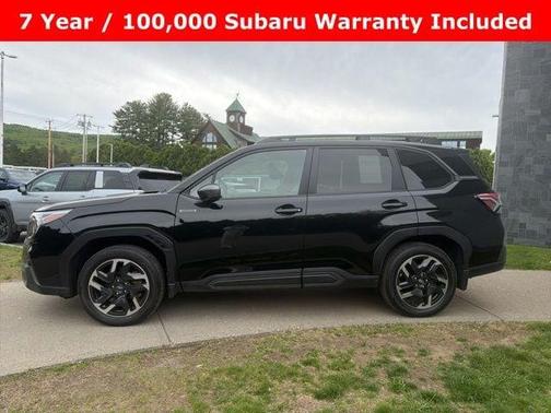 Crystal Black Silica 2025 Subaru Forester Hybrid Limited