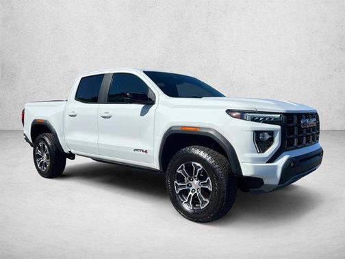 Summit White 2023 GMC Canyon AT4