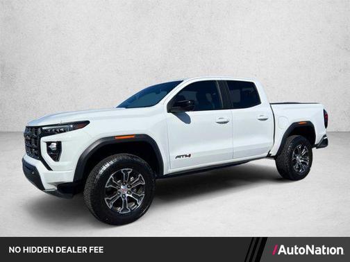 Summit White 2023 GMC Canyon AT4