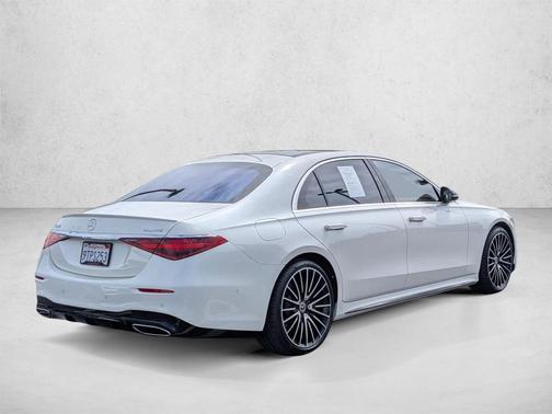 MANUFAKTUR Diamond White 2022 Mercedes-Benz S-Class 4MATIC