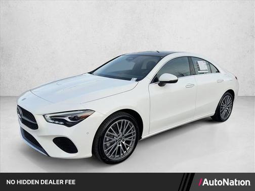 Polar White 2025 Mercedes-Benz CLA 250 4MATIC