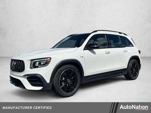 Polar White 2022 Mercedes-Benz AMG GLB 35 4MATIC