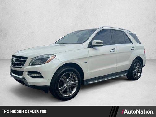 Silver 2012 Mercedes-Benz M-Class 4MATIC