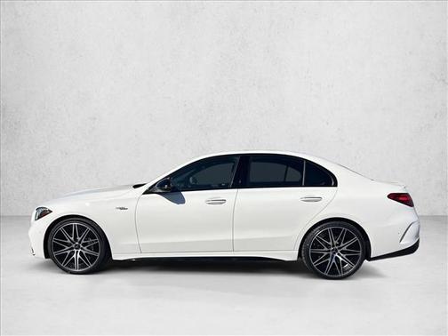 Polar White 2026 Mercedes-Benz AMG C 43 4MATIC