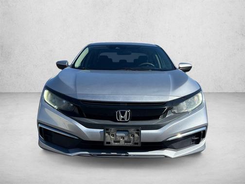 Black 2019 Honda Civic LX