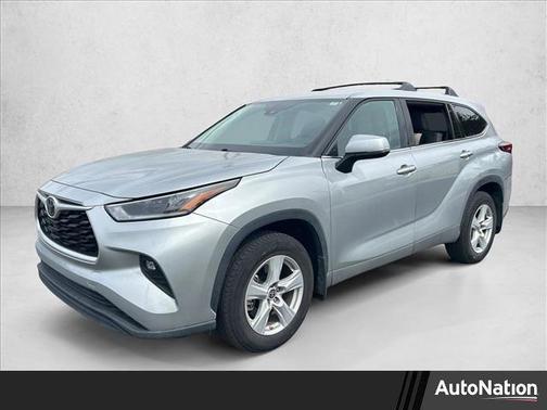 Celestial Silver Metallic 2021 Toyota Highlander LE