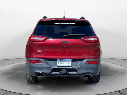 Deep Cherry Red Crystal Pearlcoat 2017 Jeep Cherokee Limited