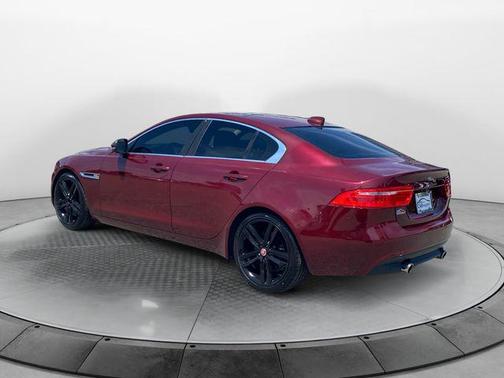 Red 2017 Jaguar XE 35t Prestige