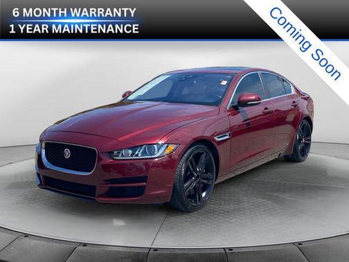 Red 2017 Jaguar XE 35t Prestige