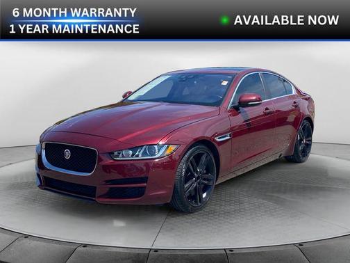 Red 2017 Jaguar XE 35t Prestige