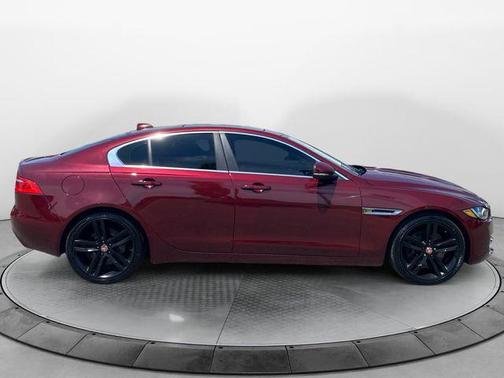Red 2017 Jaguar XE 35t Prestige