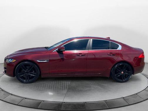 Red 2017 Jaguar XE 35t Prestige