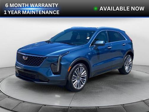 Deep Sea Metallic 2025 Cadillac XT4 Premium Luxury