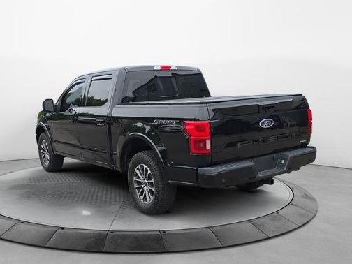 Shadow Black 2018 Ford F-150 Lariat