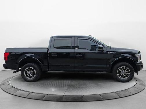 Shadow Black 2018 Ford F-150 Lariat