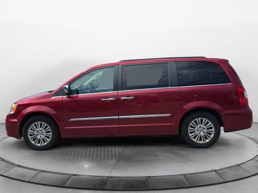 Deep Cherry Red Crystal Pearlcoat 2012 Chrysler Town & Country Touring-L