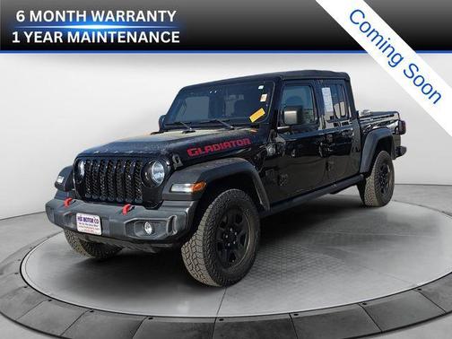 Black Clearcoat 2021 Jeep Gladiator Sport