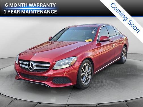 designo Cardinal Red Metallic 2018 Mercedes-Benz C-Class C 300 Sedan