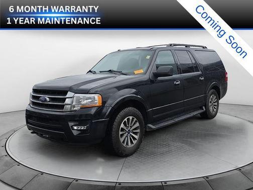 Shadow Black 2017 Ford Expedition EL XLT