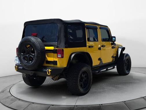 Baja Yellow Clearcoat 2015 Jeep Wrangler Unlimited Sahara