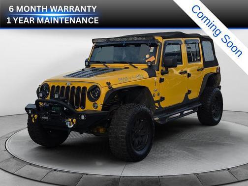Baja Yellow Clearcoat 2015 Jeep Wrangler Unlimited Sahara