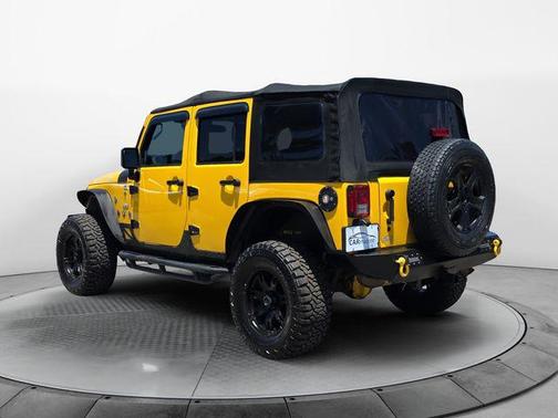 Baja Yellow Clearcoat 2015 Jeep Wrangler Unlimited Sahara