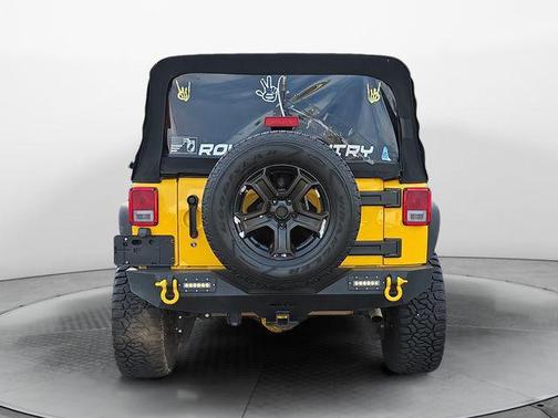 Baja Yellow Clearcoat 2015 Jeep Wrangler Unlimited Sahara