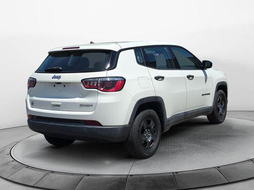 White Clearcoat 2017 Jeep New Compass Sport
