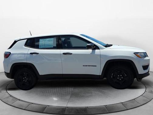 White Clearcoat 2017 Jeep New Compass Sport