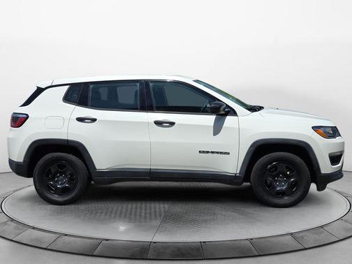 White Clearcoat 2017 Jeep New Compass Sport