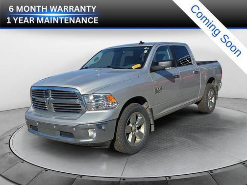Bright Silver Metallic Clearcoat 2018 RAM 1500 Big Horn