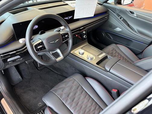 Vik Black Metallic 2025 Genesis G80 3.5T Sport Prestige AWD