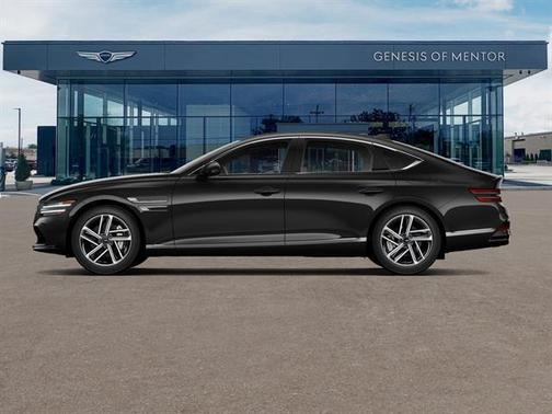 Vik Black Metallic 2026 Genesis G80 2.5T Advanced AWD