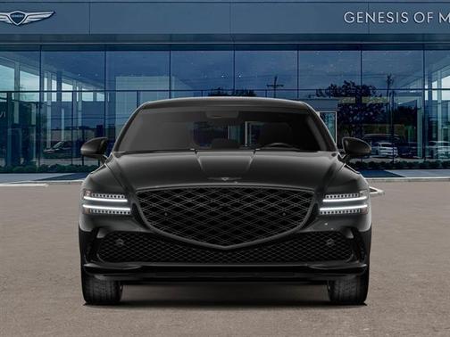 Vik Black Metallic 2026 Genesis G80 3.5T Prestige Black AWD