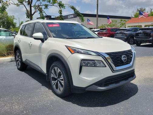 White 2023 Nissan Rogue SV