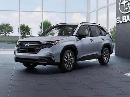 Ice Silver 2026 Subaru Forester Hybrid Touring