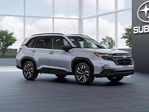 Ice Silver 2026 Subaru Forester Hybrid Touring