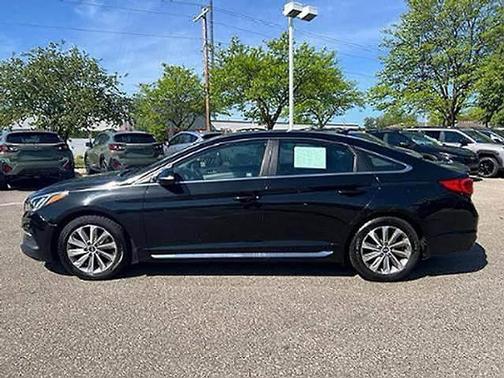 Phantom Black 2017 Hyundai SONATA Sport