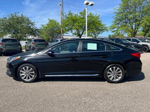 Phantom Black 2017 Hyundai SONATA Sport