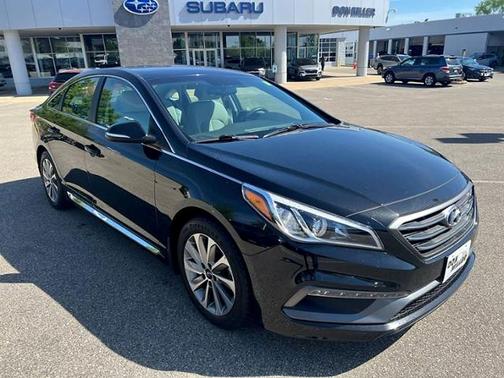 Phantom Black 2017 Hyundai SONATA Sport
