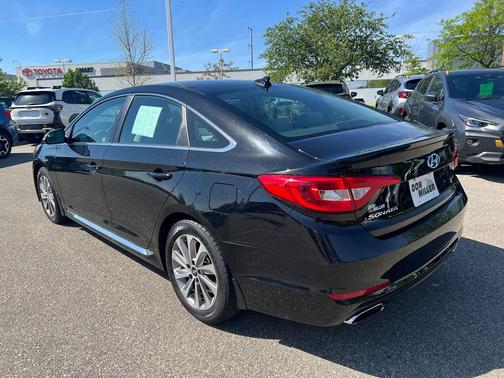 Phantom Black 2017 Hyundai SONATA Sport